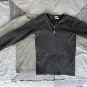 H&M Organic Cotton Henley 2pc Size 4T
